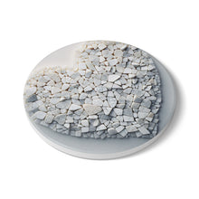 Load image into Gallery viewer, Ceramic Coaster - Mosaic Heart Design
